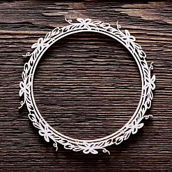 Украшение из чипборда "Круглая рамка 15" (ArtLines)