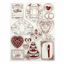 Набор штампов "Свадьба" (АртУзор)