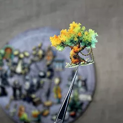 Набор тканевых высечек "Лукоморье", 38 шт (ScrapMania)