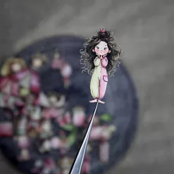 Набор тканевых высечек "Маленькая королева", 30 шт (ScrapMania)