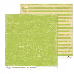 Бумага 30х30 см "Школьные годы чудесные! basic 03" (Muscari)