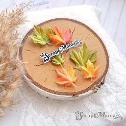 Нож "Лист клена 2", 3,2х3,4 см (ScrapMania) Нож "Лист клена 2", 3,2х3,4 см (ScrapMania)