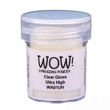 Пудра для эмбоссинга крупная "Прозрачная", 15 мл (WOW)