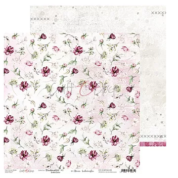 Бумага 30х30 см "Soulmates 5" (CraftO'clock)