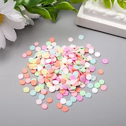 Набор пластиковых украшений "Яркие кружочки" (АртУзор)