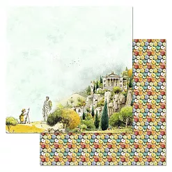 Набор бумаги 20х20 см "СуперБабушка", 12 листов (ScrapMania)