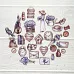 Набор высечек из ткани "Farm House", 29 шт (RozeFlowers) Набор высечек из ткани "Farm House", 29 шт (RozeFlowers)