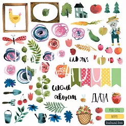 Бумага "Лето на даче. Лето у бабули" (Polkadot) Бумага "Лето на даче. Лето у бабули" (Polkadot)