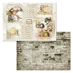 Набор бумаги А4 "Факультет магии", 12 листов (ScrapMania)