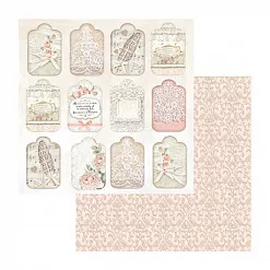 Набор бумаги 30х30 см "Ceremony", 10 листов (Stamperia)