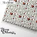 Отрез ткани 75х50 см "Алиса и Чеширский кот. Червонное сердце" (ScrapMania) Отрез ткани 75х50 см "Алиса и Чеширский кот. Червонное сердце" (ScrapMania)
