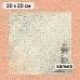 Калька 20х20 см "Маленький пират 12", плотность 110 гр/м2 (ScrapMania)
