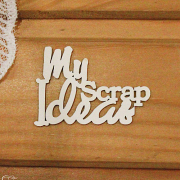 Украшение из чипборда "My scrap ideas" (Просто небо)